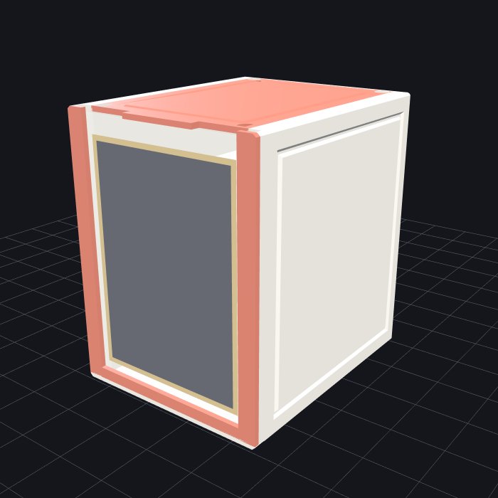 Boros colourway DeckBox render